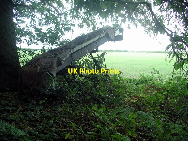 Photo 6"x4" Old farm machinery Lidgett c2006