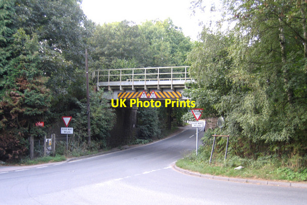 Photo 6"x4" Railway bridge, Wrotham Heath, Kent Comp c2006