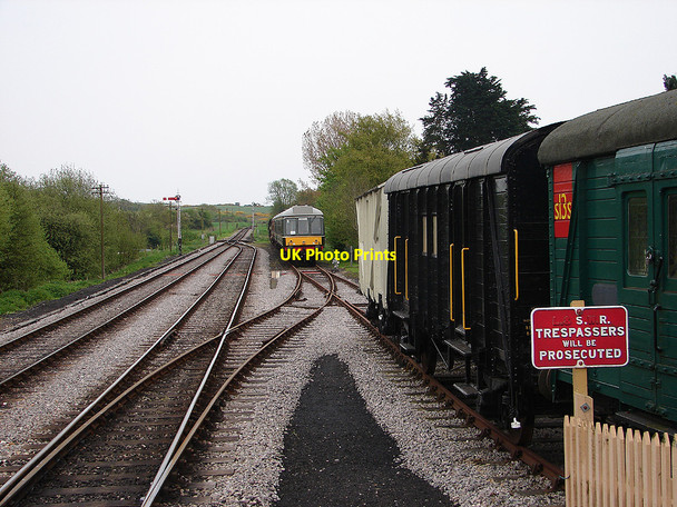 Photo 6"x4" Swanage Railway Corfe Castle c2006
