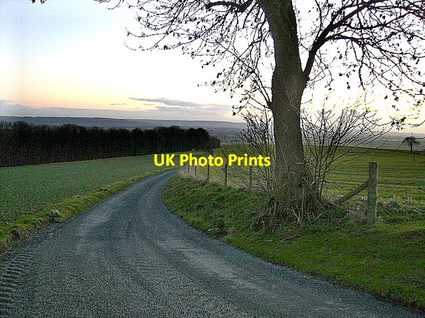 Photo 6"x4" The road down to Allerston from Warren House Allerston c2006