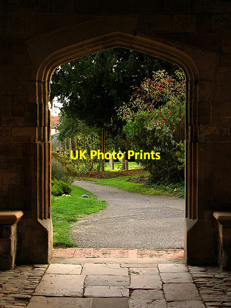 Photo 6"x4" Through the Abbey Entrance Dorchester\/SU5794 c2006