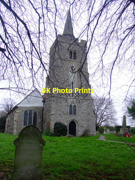 Photo 6"x4" All Saints Church, Barling Magna, Essex Barling c2006