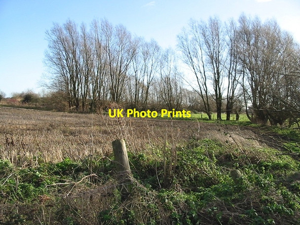 Photo 6"x4" View over farmland at Hacklinge. Hacklinge c2007