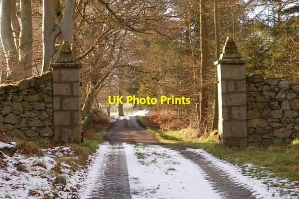 Photo 6"x4" Drive to Elrick House Newmachar c2007