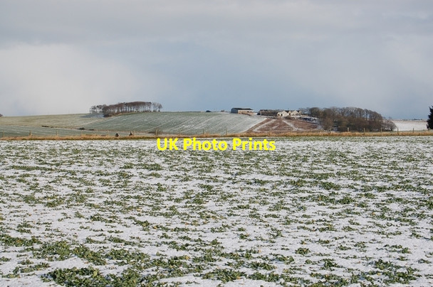 Photo 6"x4" Fields below Cairnhill Tipperty\/NJ9626 c2007