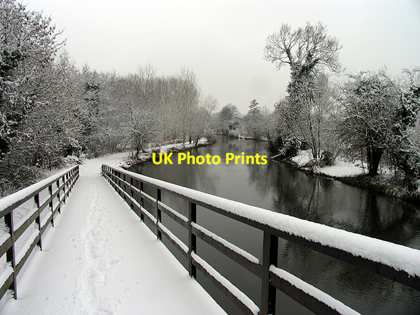 Photo 6"x4" The Kennet and Avon Canal near Woolhampton Woolhampton c2007