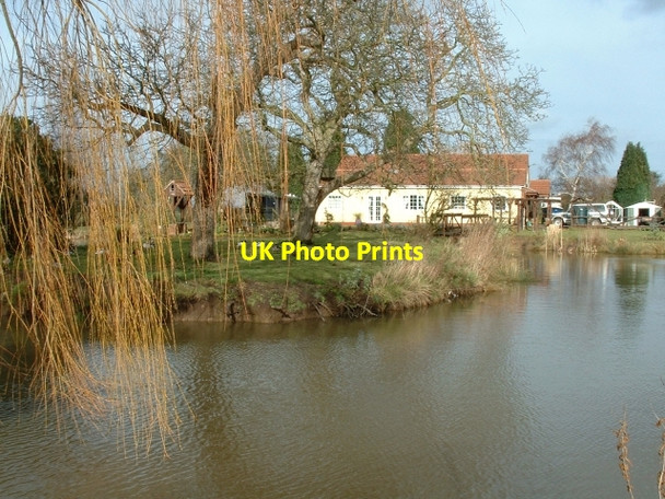 Photo 6"x4" Ornamental pond near Walpole Bank Walpole St Peter c2007