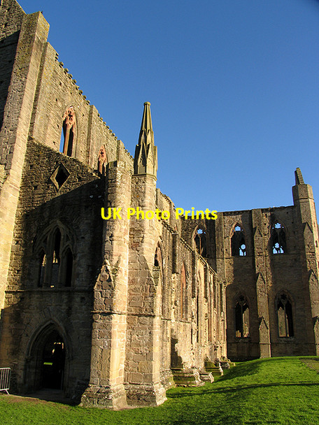 Photo 6"x4" Tintern Abbey from the South West Chapel Hill\/SO5200 c2007