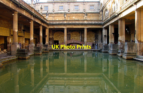 Photo 6"x4" Reflecting on the Baths: Bath Bath\/ST7464 c2007