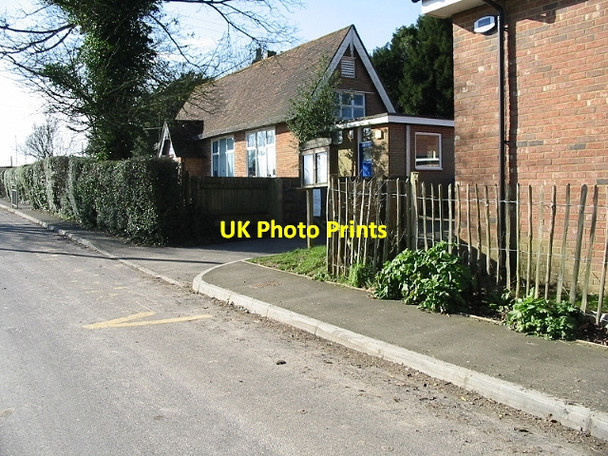 Photo 6"x4" Stowting school Stowting c2007