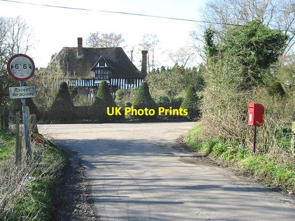 Photo 6"x4" Kite Manor on Southenay Lane from Church Lane Broad Street\/TR1140 c2007