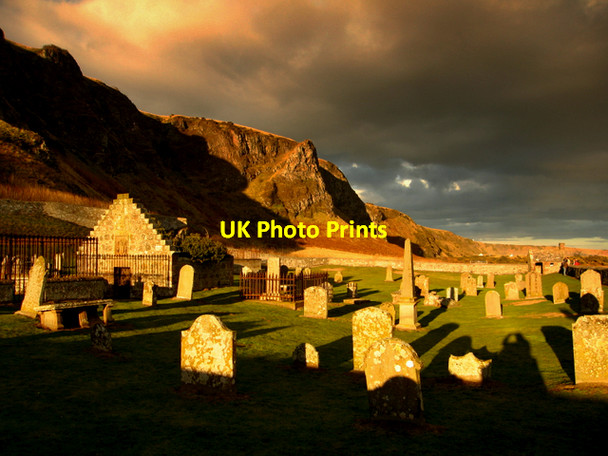 Photo 6"x4" The Nether Kirkyard, St Cyrus St Cyrus c2007