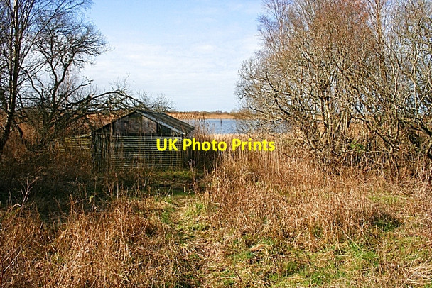 Photo 6"x4" Boathouse at Loch of Spynie Windyridge\/NJ2367 c2007