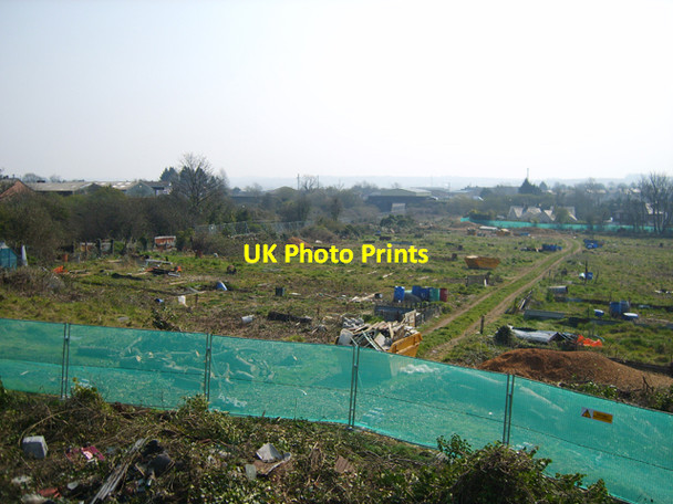 Photo 6"x4" Allotments between Coychurch Road & Cheapside Newcastle\/SS9079 c2007