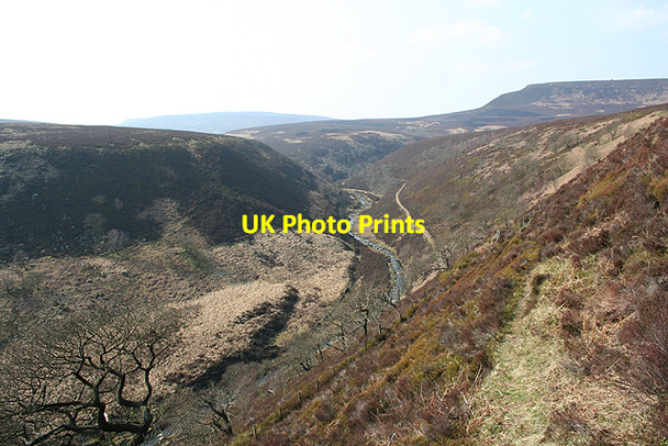Photo 6"x4" Upper Derwent from Oaken Bank River Derwent\/SK1596 c2007