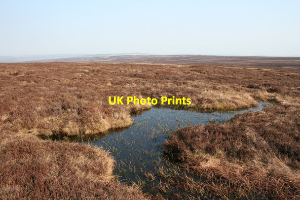 Photo 6"x4" Moorland pool, Margery Hill Margery Hill c2007