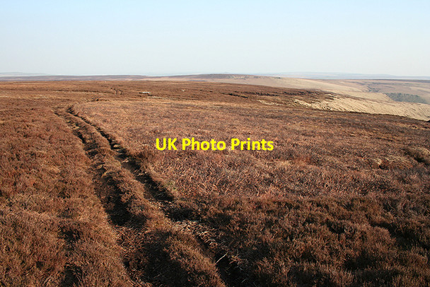Photo 6"x4" Grouse butts, Robin Hood Moss Abbey Brook c2007