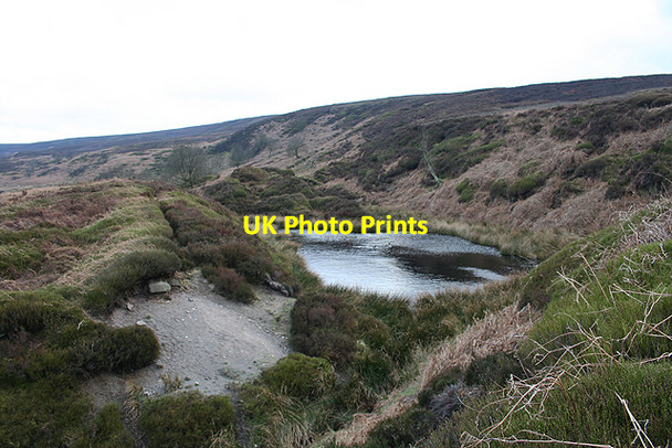 Photo 6"x4" Mickleden Pond Upper Midhope c2007