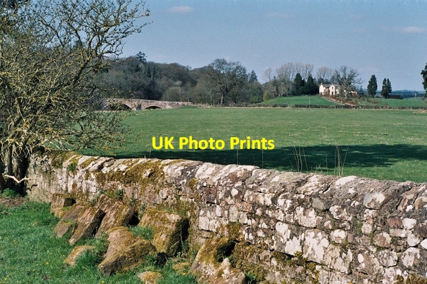 Photo 6"x4" Hoddom Bridge and Hallguards Brydekirk c2007