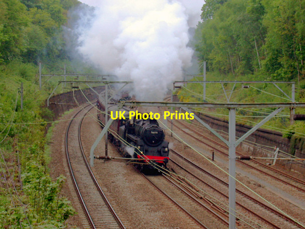 Photo 6"x4" Steam special on Brentwood bank Brentwood c2002