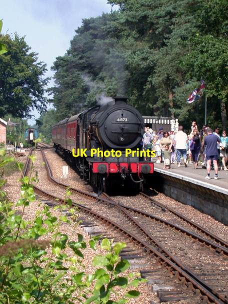 Photo 6"x4" Arrival at Holt Station Holt\/TG0838 c2003