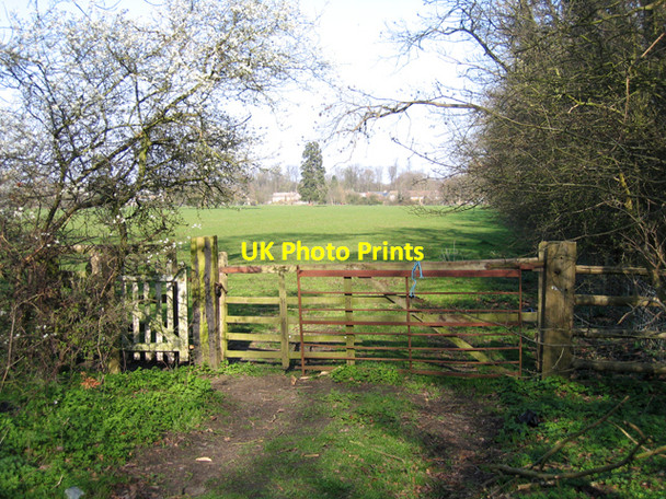 Photo 6"x4" Footpath to Croxton, Cambs Croxton\/TL2459 c2007