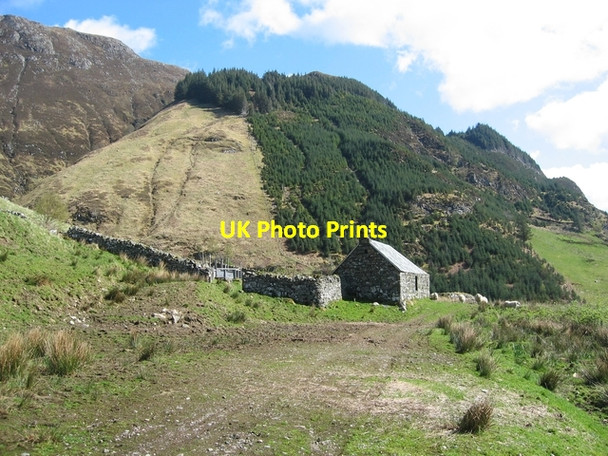 Photo 6"x4" Old building by the sheepfold Letterfearn c2007