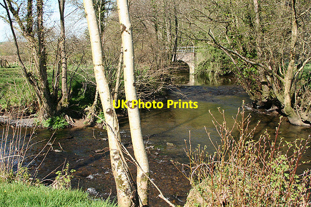 Photo 6"x4" George Nympton: the Mole and the Yeo South Molton c2007