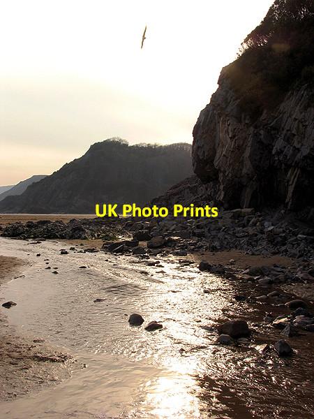 Photo 6"x4" Late afternoon at Caswell Beach Caswell\/SS5987 c2007
