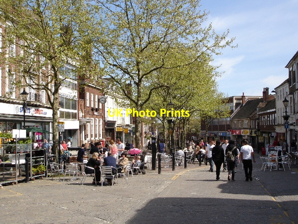 Photo 6"x4" Ashford High Street Ashford\/TR0042 c2007