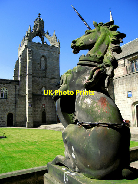 Photo 6"x4" The quadrangle of King's College, Old Aberdeen Aberdeen\/NJ9206 c2007