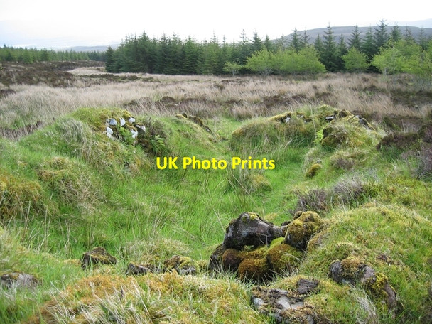 Photo 6"x4" Settlement in Greshornish Flashader c2007