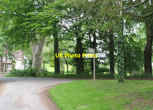 Photo 6"x4" Road Junction at Lough Pool Upper Grove Common c2007