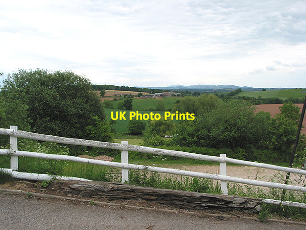 Photo 6"x4" Rolling countryside from Aston Crews Aston Crews c2007