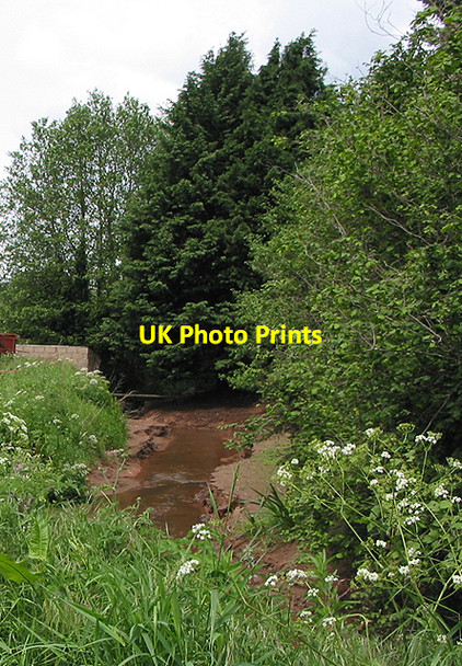 Photo 6"x4" Rudhall Brook Bromsash c2007