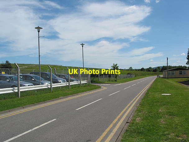 Photo 6"x4" Service road at Gloucestershire Airport Bamfurlong\/SO9021 c2007