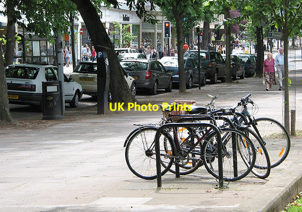 Photo 6"x4" Cheltenham, 'Ride and Park?' Cheltenham c2007