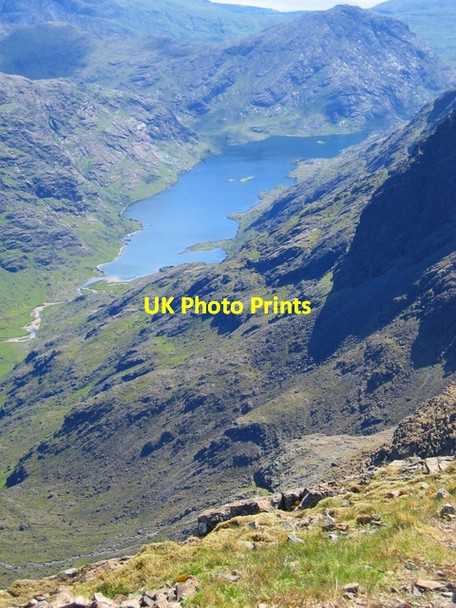 Photo 6"x4" View from Sgurr na Banachdich Cuillin Hills c2007