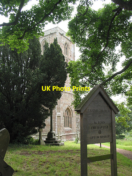 Photo 6"x4" The Parish Church of St. John the Baptist, Upton Bishop Upton Bishop c2007