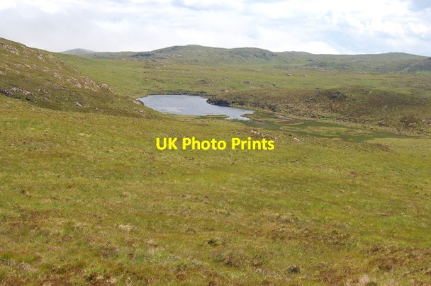 Photo 6"x4" Lochan south of Sgorach Breac Teangue\/An Teanga c2007