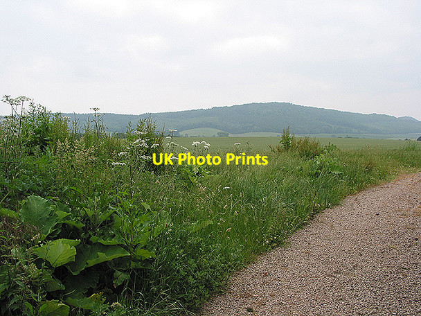 Photo 6"x4" View from the footpath to the Penyard Ross-on-Wye c2007