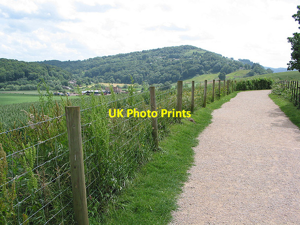 Photo 6"x4" View from Goodrich Castle site Goodrich c2007