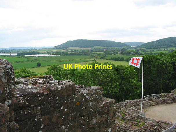 Photo 6"x4" View to the NE from Goodrich Castle Walford\/SO5820 c2007