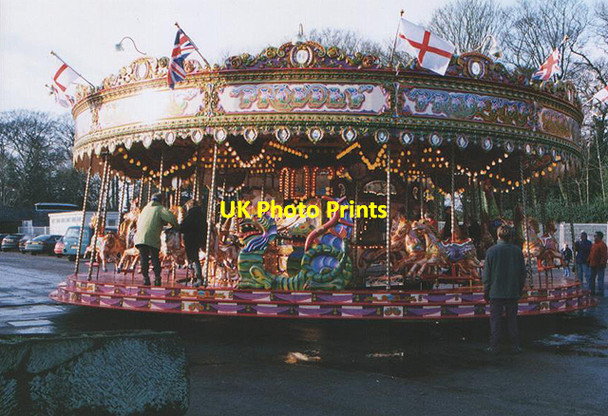 Photo 6"x4" Carousel, Tatton Park Tatton Dale c2005