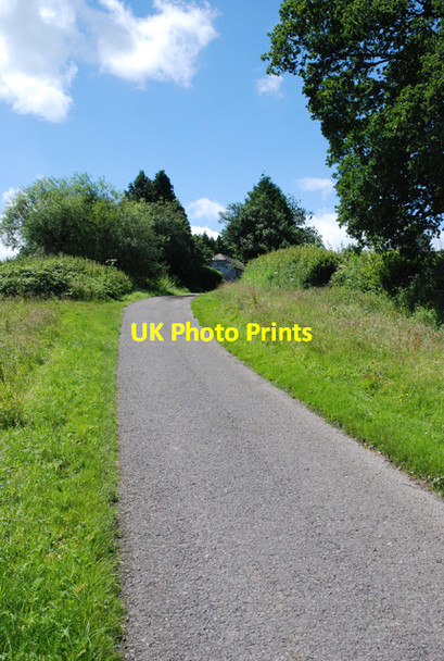 Photo 6"x4" Road to Hart Hill Farm Sem Hill c2007