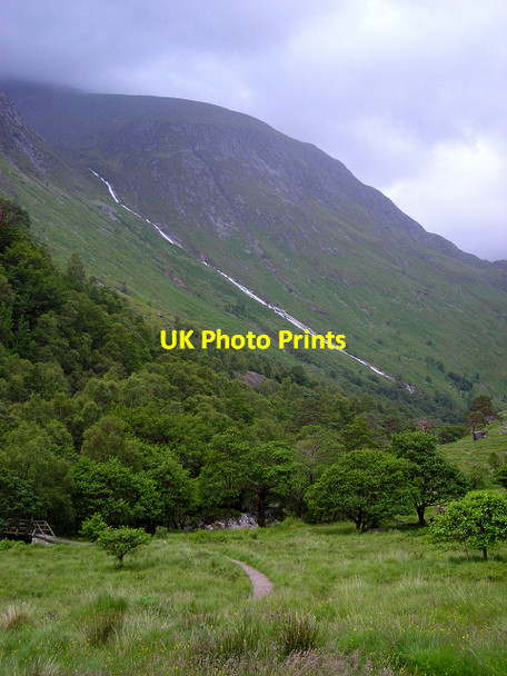 Photo 6"x4" Allt Coire Eoghainn Allt Coire E\u00f2ghainn\/NN1669 c2007