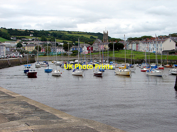 Photo 6"x4" Aberaeron harbour Aberaeron c2007