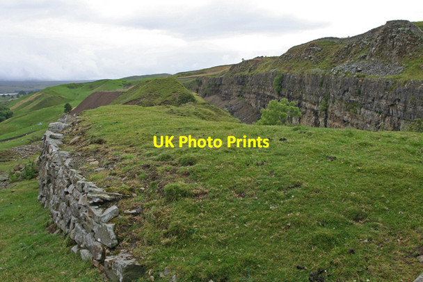 Photo 6"x4" Abandoned Quarry Thringarth c2007
