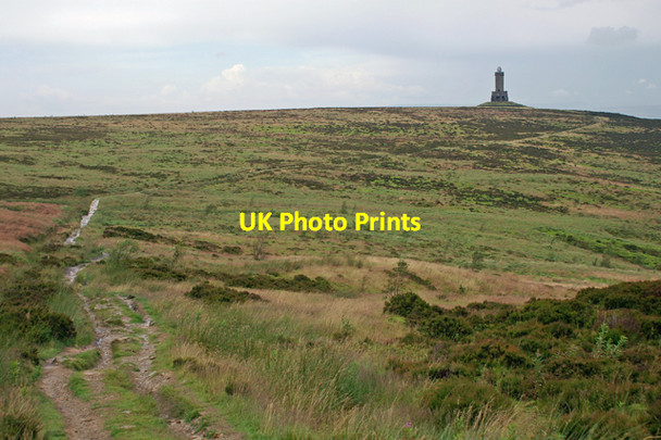 Photo 6"x4" Witton Weavers Way on Darwen Hill Darwen c2007