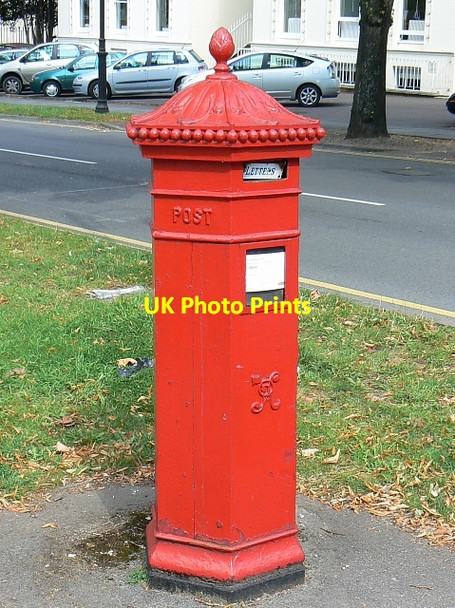 Photo 6"x4" Penfold Victorian pillar box, Bayshill Road, Cheltenham Cheltenham c2007